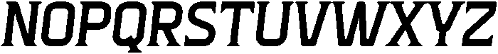 SS Blackfero Italic otf (900) Font UPPERCASE