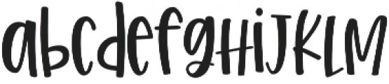 SS-Seriously Though otf (400) Font LOWERCASE