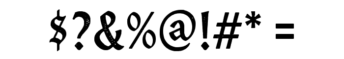 S&S GreyHood Seven Font OTHER CHARS