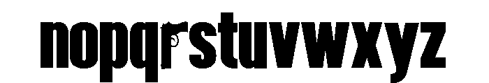 SS Mobsters Hennigar Font LOWERCASE