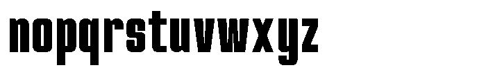 SS Tuslav Tuslav Regular Font LOWERCASE