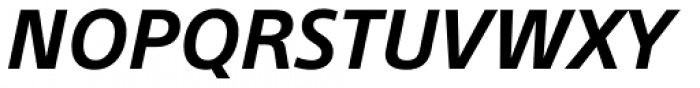 SST Bold Italic Font UPPERCASE