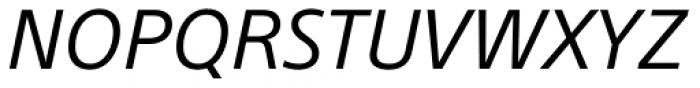 SST Italic Font UPPERCASE