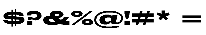 Strelka Bold Font OTHER CHARS