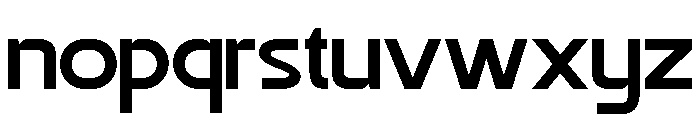 STAKO Extra Light Font LOWERCASE
