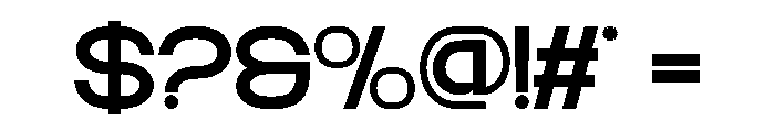 STAKO-ExtraLight Font OTHER CHARS