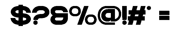 STAKO-Medium Font OTHER CHARS