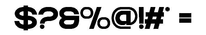 STAKO-Regular Font OTHER CHARS