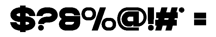 STAKO Semi Bold Font OTHER CHARS