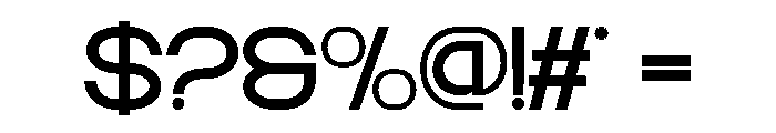 STAKO-Thin Font OTHER CHARS