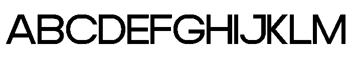 STAKO-Thin Font UPPERCASE