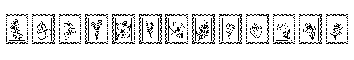 STAMPS FONT