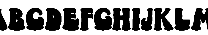 STAY DHUNKY Regular Font UPPERCASE