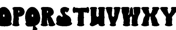 STAY DHUNKY Regular Font UPPERCASE