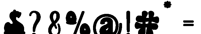 STAYDHUNKY-Regular Font OTHER CHARS