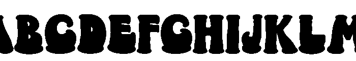 STAYDHUNKY-Regular Font UPPERCASE
