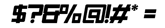 STRIDE RUSH Regular Font OTHER CHARS