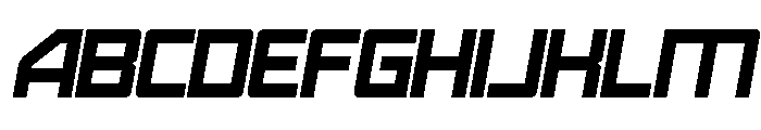 STRIDE RUSH Regular Font UPPERCASE