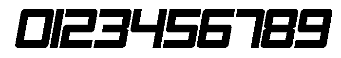 STRIDERUSH-Regular Font OTHER CHARS