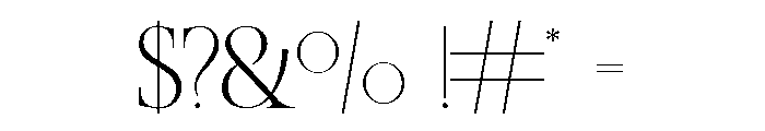 STS Cashew Font OTHER CHARS