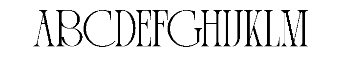 STS Cashew Font UPPERCASE
