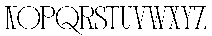 STS Cashew Font UPPERCASE