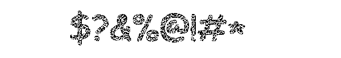 St. Patrick’s leopard Day Font OTHER CHARS
