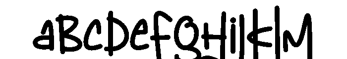 Stabils Home Font UPPERCASE
