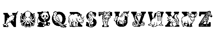 Stacie Regular Font UPPERCASE