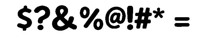 Stacked Bee Font OTHER CHARS