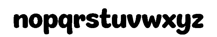 Stacked Bee Font LOWERCASE