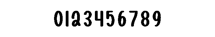 Stacked Bookmark Font OTHER CHARS