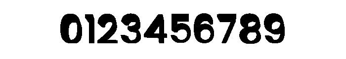 Stacked Ghotic Regular Font OTHER CHARS