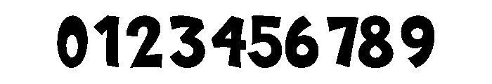 Stacked Grinch Font OTHER CHARS
