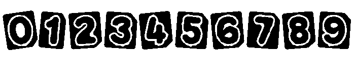 Stacked Magazines Regular Font OTHER CHARS