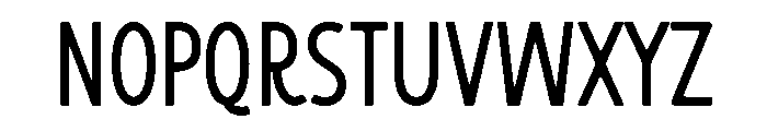 Stacked Remember Regular Font UPPERCASE