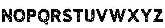 Stacked Retro Regular Font LOWERCASE