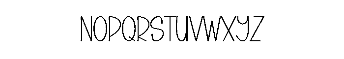 Stacked Stones Font LOWERCASE