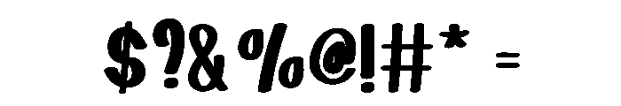 Stacked Story Font OTHER CHARS