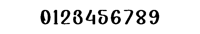 Stacked Tumbler Font OTHER CHARS