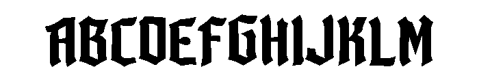 Stackwin Font UPPERCASE
