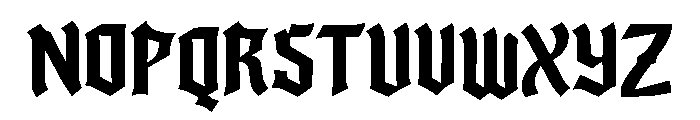 Stackwin Font UPPERCASE