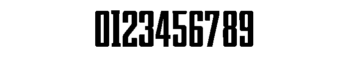 Stadium Slab Font OTHER CHARS