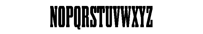 Stadium Slab Font UPPERCASE