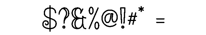 Staglen Font OTHER CHARS