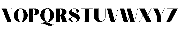 Stailo Font UPPERCASE