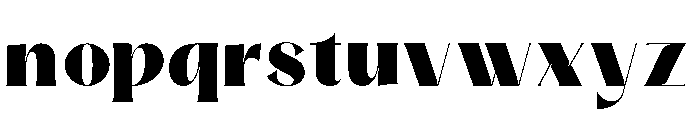 Stailo Font LOWERCASE