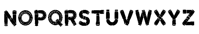 Stalker Regular Font UPPERCASE