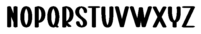 Stanby School Font UPPERCASE