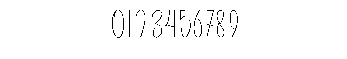 Standing Waiting Font OTHER CHARS